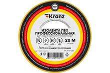 Изолента профессионал. 0,18*19 мм 20м Kranz - интернет магазин ТД "Родионов"
