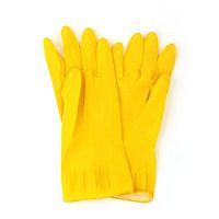 Перчатки резиновые желтые L - интернет магазин ТД "Родионов"